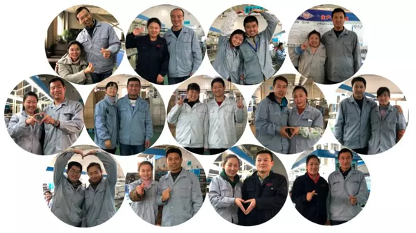 生活方面（13对残疾职工在公司安家立业）