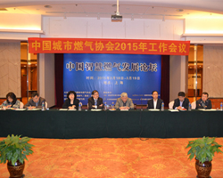 董事长秦旭昌参加中国城市燃气协会2015工作会议